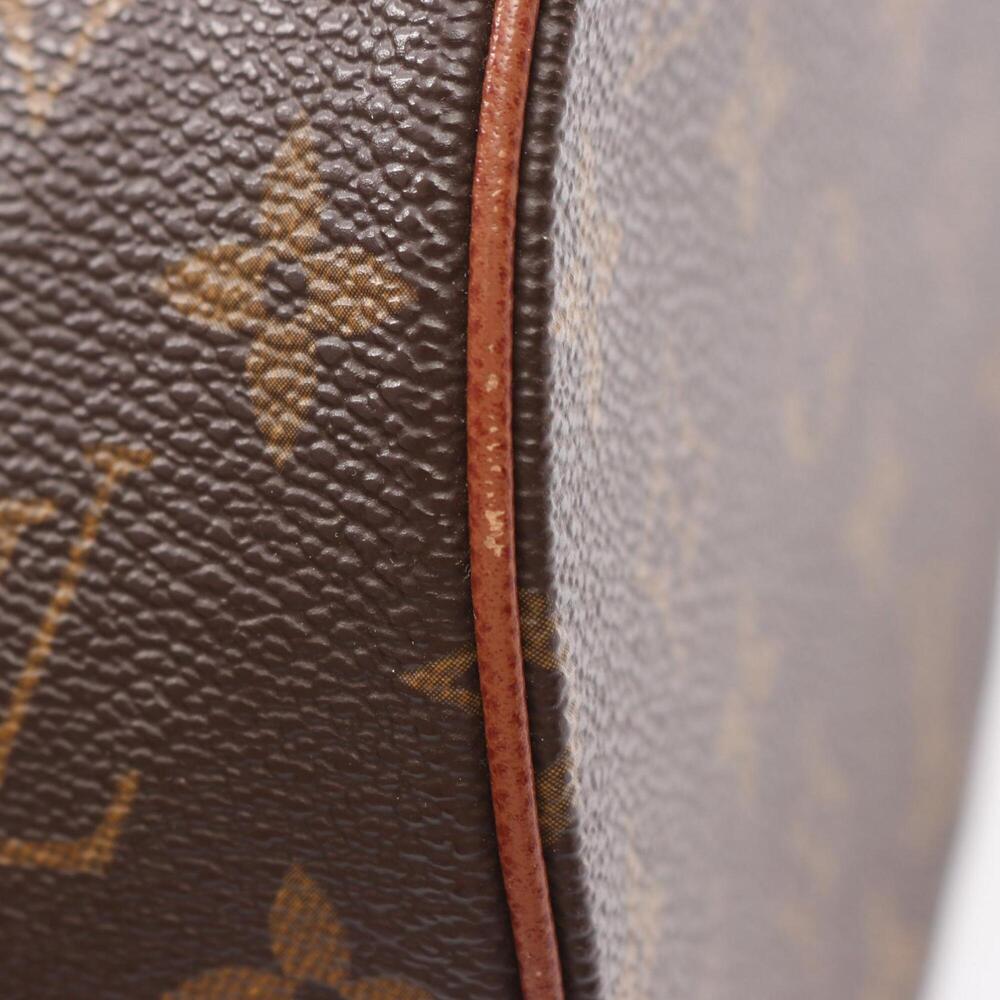 LOUIS VUITTON Brown Monogram Leather Papillon 30 Pouch - Picture 7 of 9